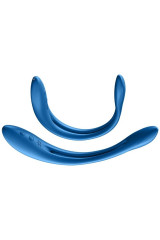 SATISFYER - GIOCO ELASTICO MULTI VIBRATORE BLU