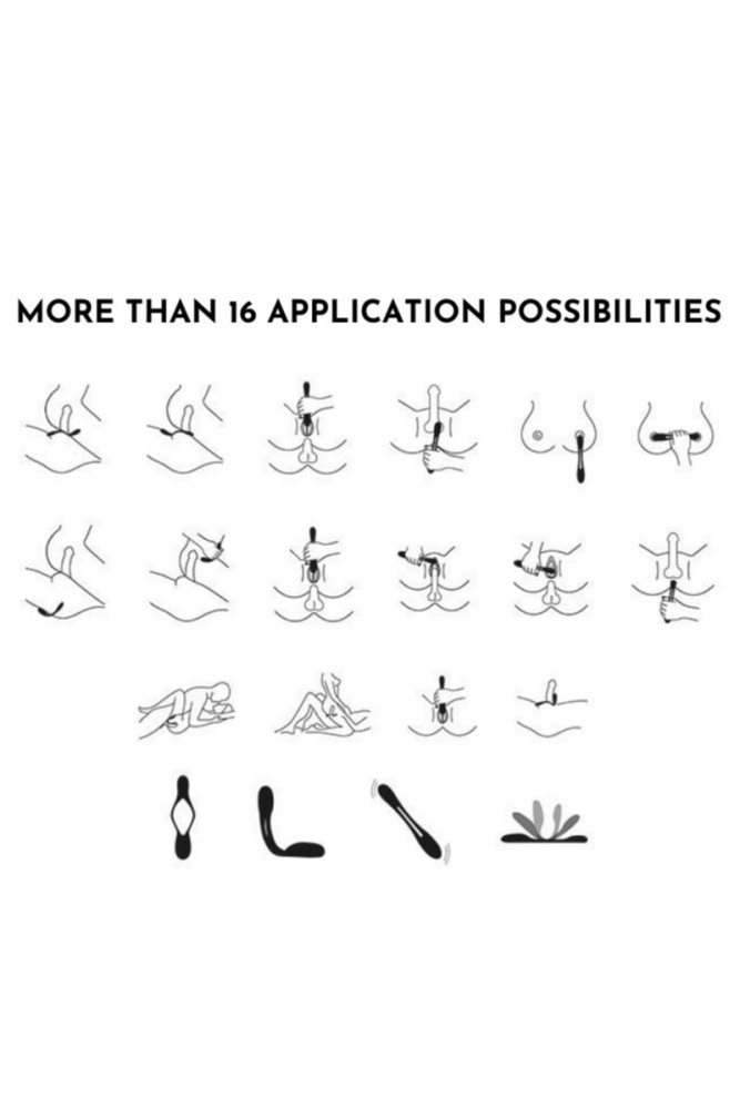 SATISFYER - GIOCO ELASTICO MULTI VIBRATORE BLU