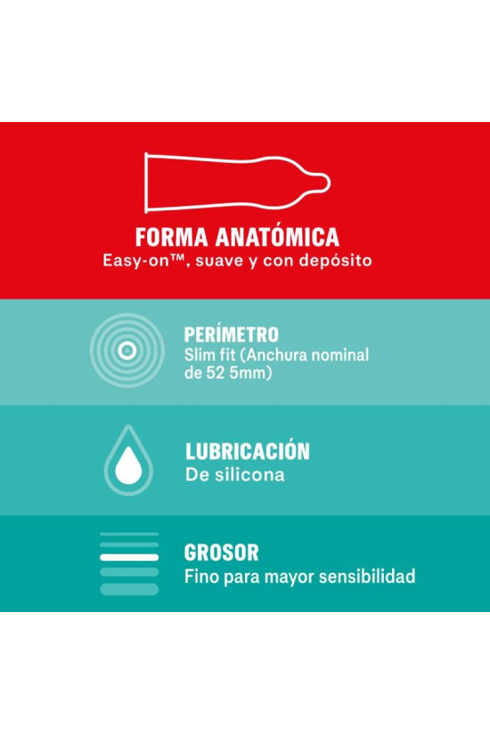 DUREX - SENSITIVO SLIM FIT 10 UNITÀ