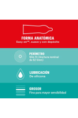 DUREX - SENSITIVO SLIM FIT 10 UNITÀ