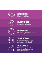 DUREX - ANELLO VIBRANTE PER PENE DIABLILLO INTENSO