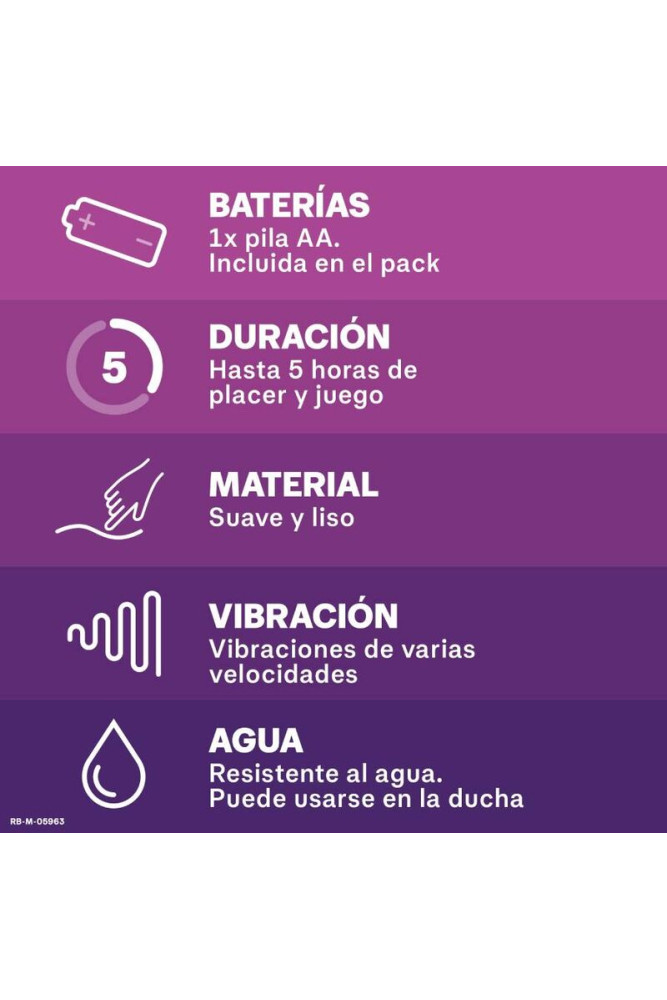 DUREX - VIBRATORE ORGASMICO INTENSO PURA FANTASIA