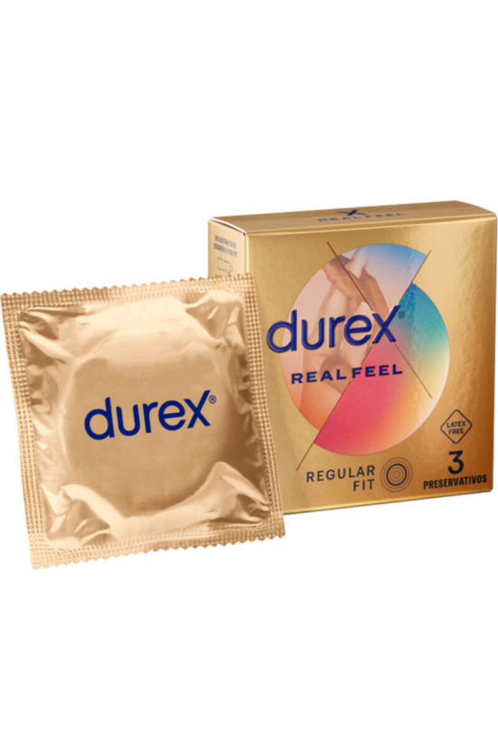 DUREX - PRESERVATIVI REAL FEEL 3 UNITÀ