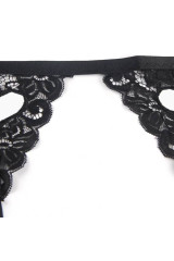 SUBBLIME - SET TRE PEZZI BRA+ REGGICALZE + PERIZOMA L/XL