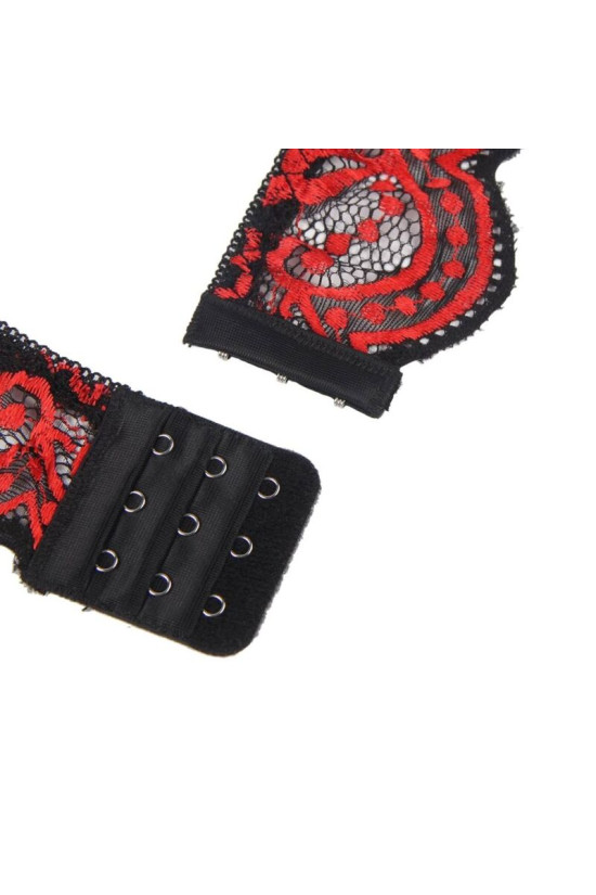 SUBBLIME - SET DUE PEZZI TOP IN PIZZO E MUTANDINE L/XL