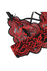 SUBBLIME - SET DUE PEZZI TOP IN PIZZO E MUTANDINE L/XL