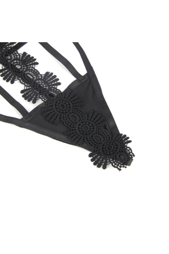 SUBBLIME - TEDDY STRAPPY IN PIZZO L/XL