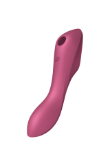 SATISFYER - VIBRATORE CURVY TRINITY 3 AIR PULSE ROSSO