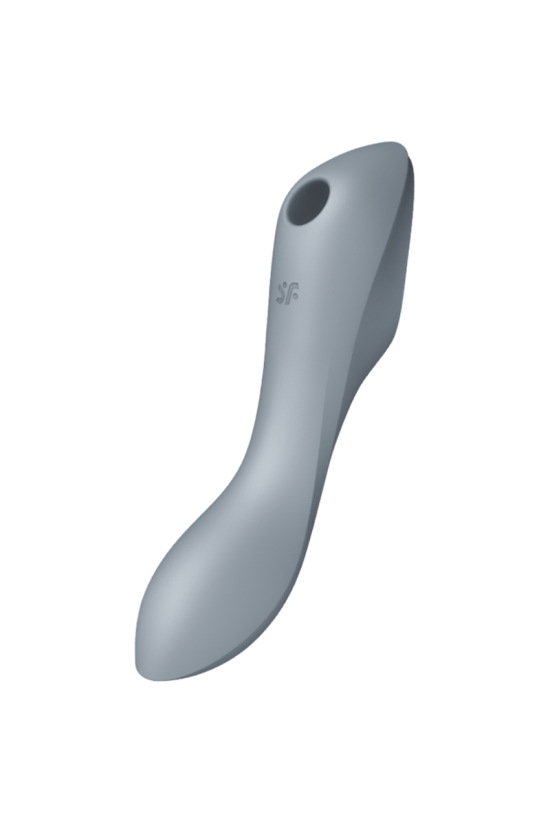 SATISFYER - VIBRATORE CURVY TRINITY 3 AIR PULSE GRIGIO