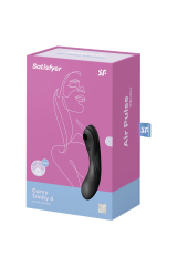SATISFYER - VIBRATORE CURVY TRINITY 4 AIR PULSE NERO