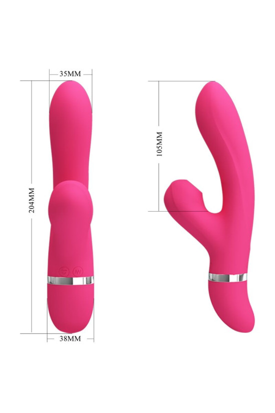PRETTY LOVE - VIBRATORE E ASPIRAZIONE WILLOW RABBIT