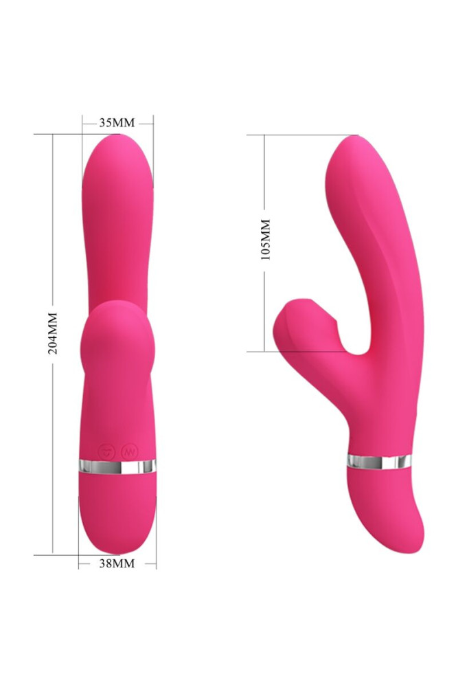 PRETTY LOVE - VIBRATORE E ASPIRAZIONE WILLOW RABBIT