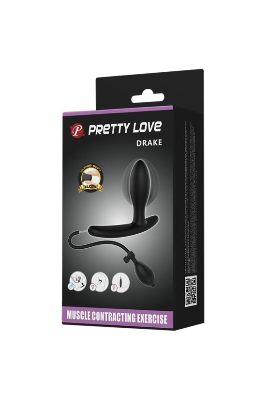 PRETTY LOVE - PLUG ANALE GONFIABILE DRAKE