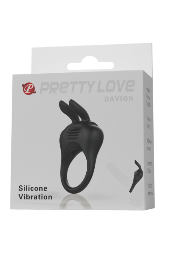 PRETTY LOVE - ANELLO VIBRATORE CONIGLIO DAVION