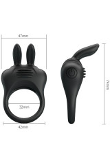 PRETTY LOVE - ANELLO VIBRATORE CONIGLIO DAVION