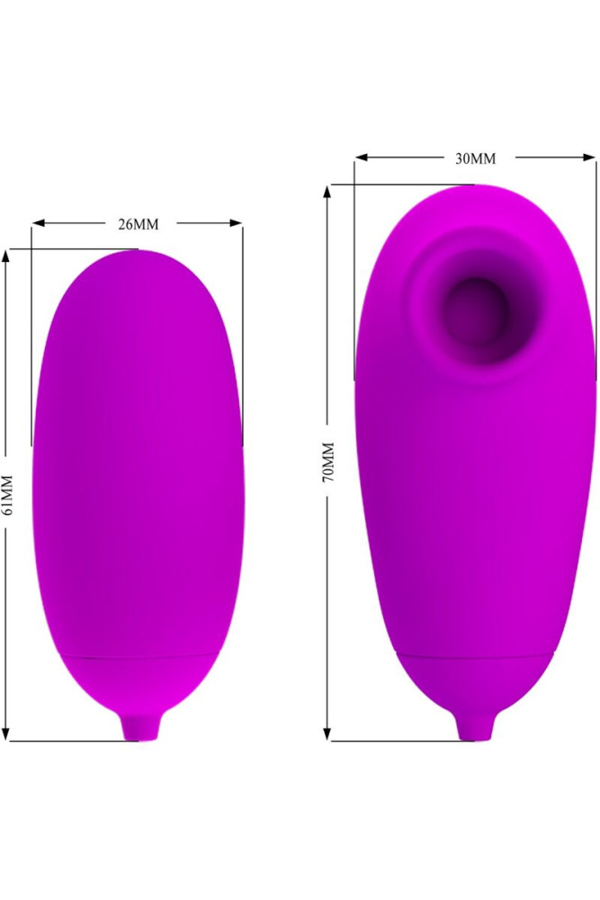 PRETTY LOVE - PROIETTILE VIBRANTE E VENTOSA
