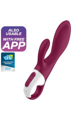 SATISFYER - VIBRATORE GSPOT HEATED AFFAIR