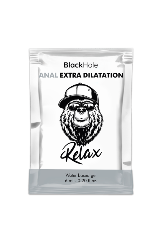BLACK HOLE - GEL A BASE D'ACQUA EXTRA DILATAZIONE 6 ML MONODOSE