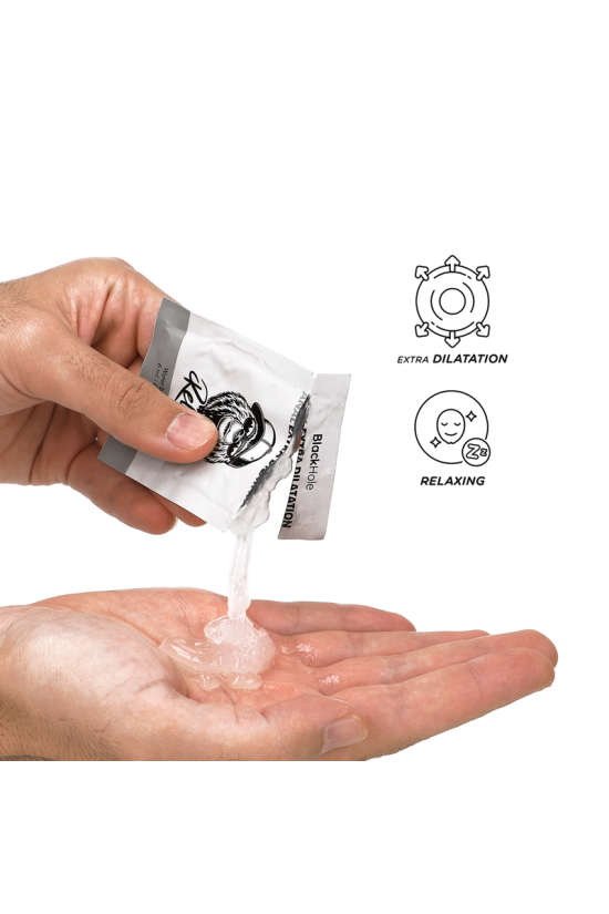 BLACK HOLE - GEL A BASE D'ACQUA EXTRA DILATAZIONE 6 ML MONODOSE