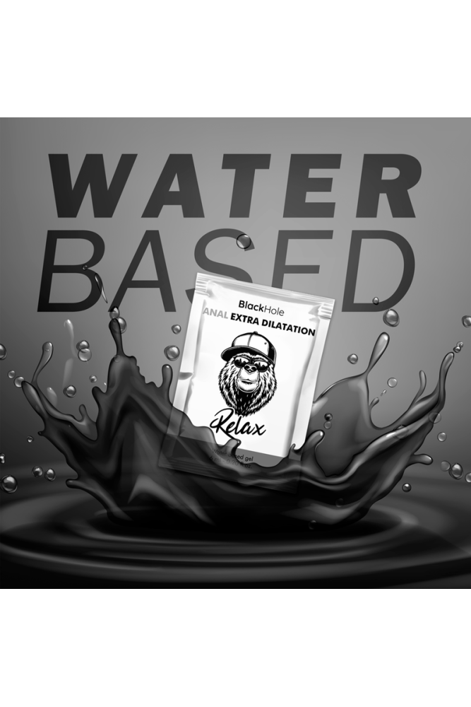 BLACK HOLE - GEL A BASE D'ACQUA EXTRA DILATAZIONE 6 ML MONODOSE