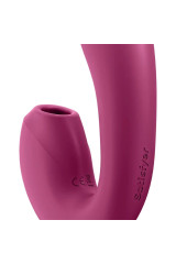 SATISFYER - APP STIMOLATORE E VIBRATORE SUNRAY ROSSO