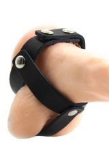 GABBIA A SFERA IN CUOIO FETISH OHMAMA