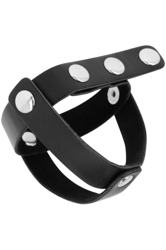 GABBIA A SFERA IN CUOIO FETISH OHMAMA