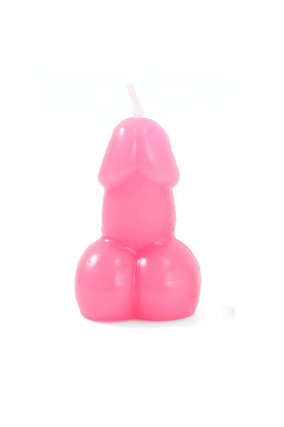 DIABLO PICANTE - CANDELA A FORMA DI PENE COLOR FUCSIA