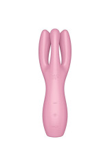 SATISFYER - VIBRATORE THREESOME 3 ROSA