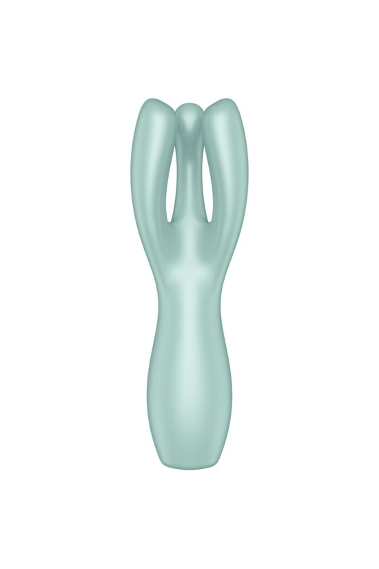 SATISFYER - VIBRATORE THREESOME 3 MENTA