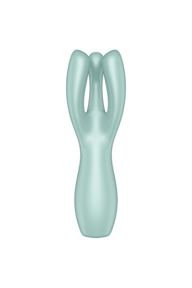 SATISFYER - VIBRATORE THREESOME 3 MENTA