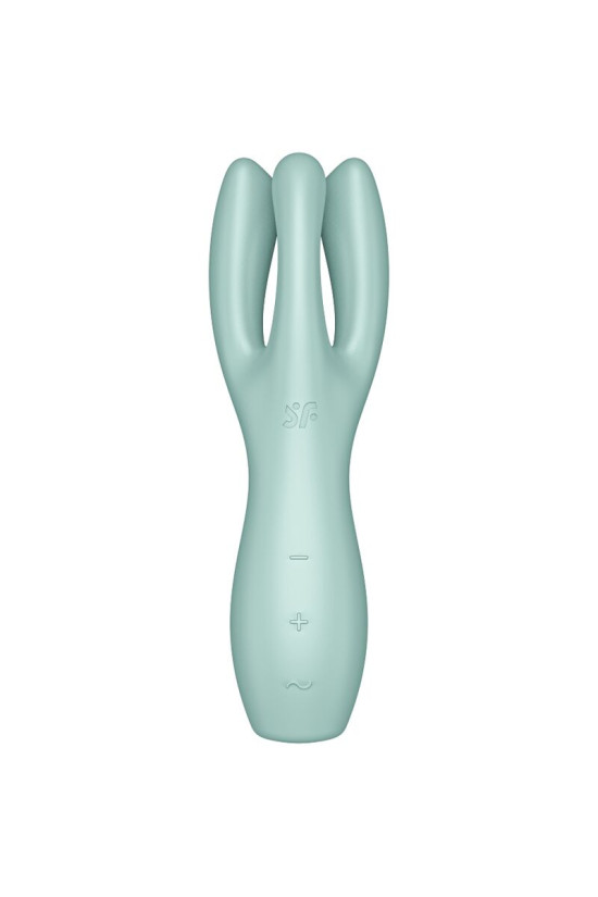 SATISFYER - VIBRATORE THREESOME 3 MENTA