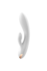 SATISFYER - APP VIBRATORE DOPPIO FLEX BIANCO