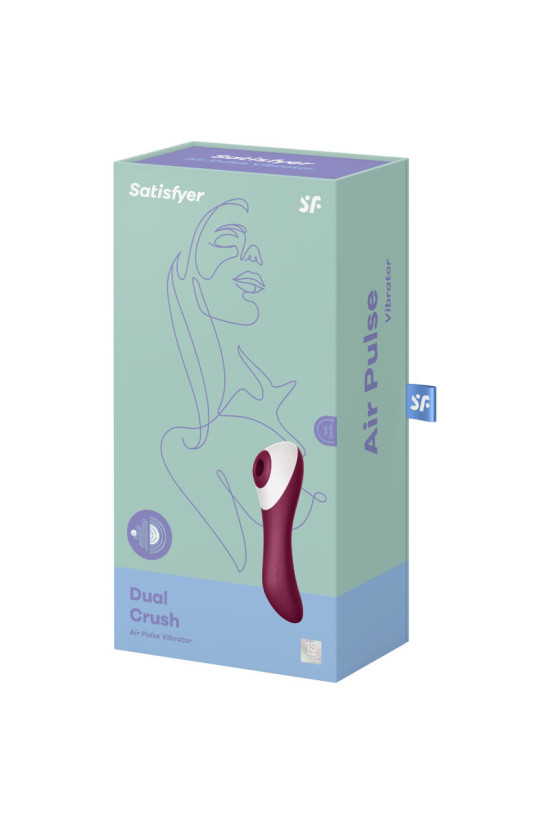 SATISFYER - VIBRATORE DUAL CRUSH AIR PULSE