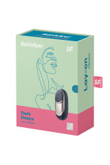 SATISFYER - VIBRATORE DARK DESIRE LAYON
