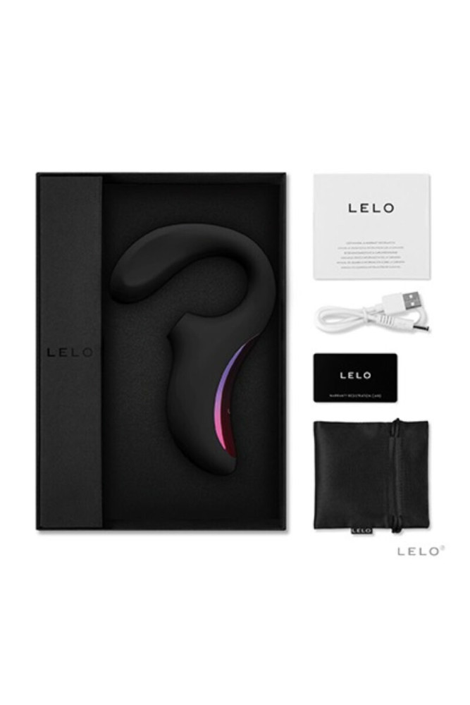 LELO - ENIGMA CRUISE MASSAGGIATORE SONICO A DOPPIA STIMOLAZIONE NERO