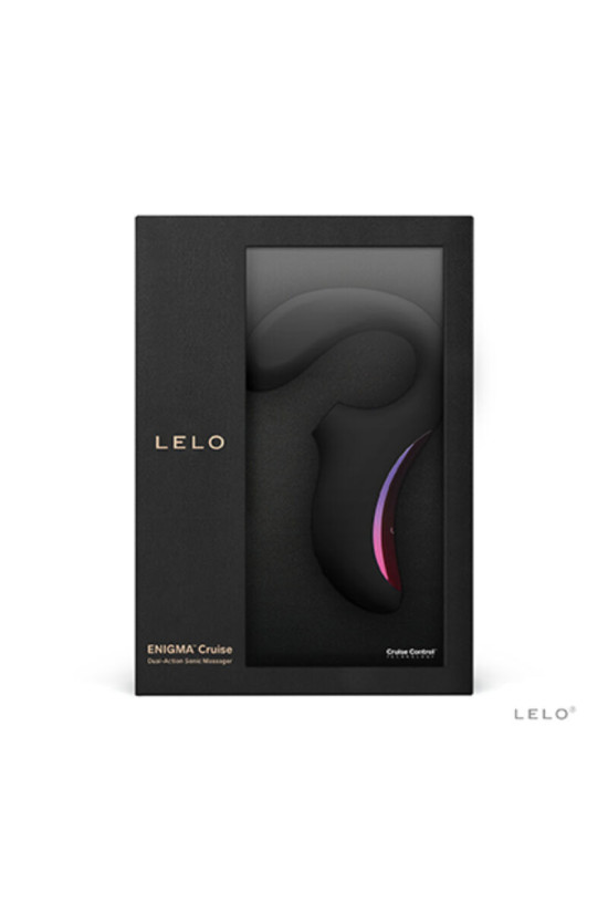 LELO - ENIGMA CRUISE MASSAGGIATORE SONICO A DOPPIA STIMOLAZIONE NERO
