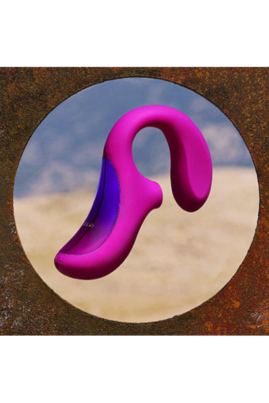 LELO - ENIGMA CRUISE MASSAGGIATORE SONICO A DOPPIA STIMOLAZIONE DEEP ROSE