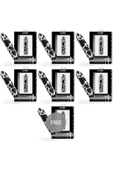 CUSTOM BULLETS - RICARICABILE COW BULLET MAGNETICO 10 INTENSITÀ 6 + 1 IN OMAGGIO