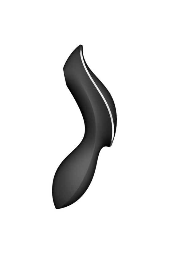 SATISFYER - VIBRATORE CURVY TRINITY 2 AIR PULSE NERO