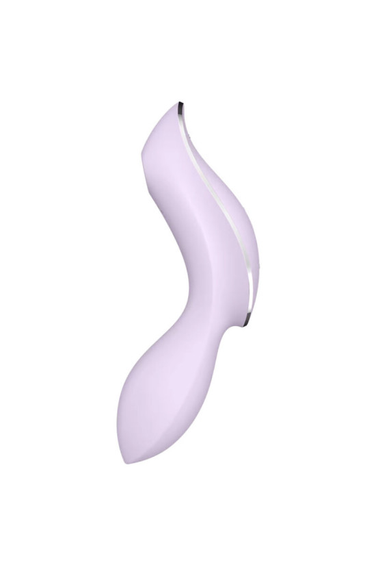 SATISFYER - VIBRATORE CURVY TRINITY 2 AIR PULSE VIOLA