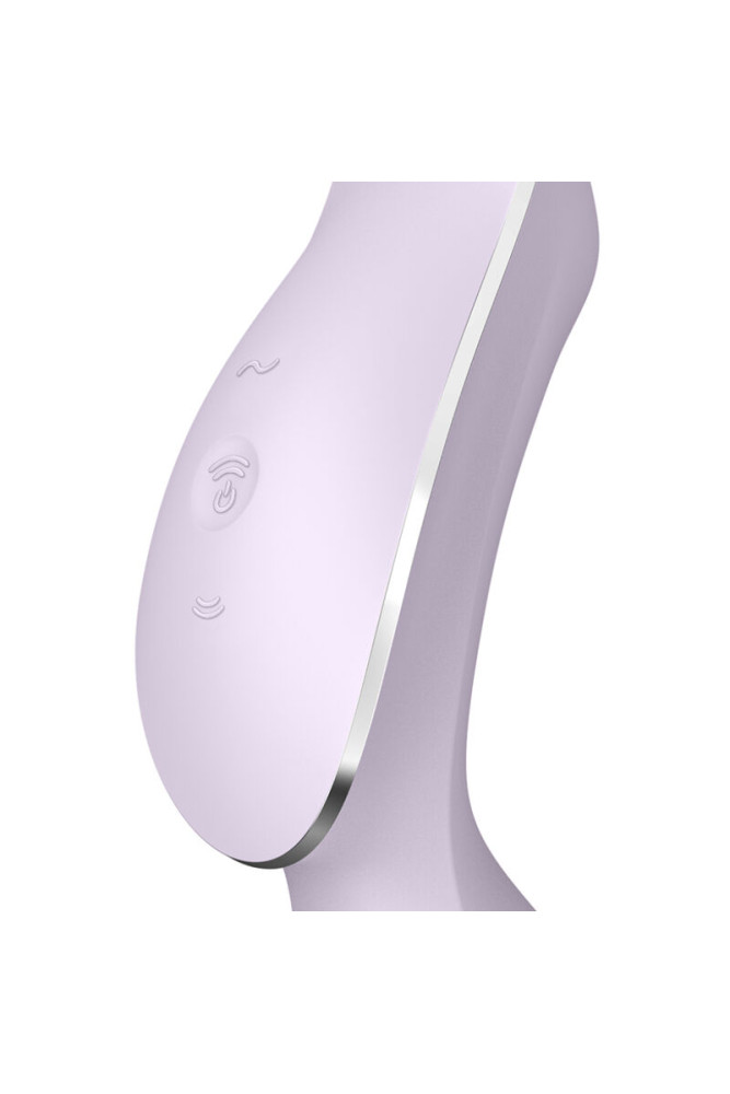 SATISFYER - VIBRATORE CURVY TRINITY 2 AIR PULSE VIOLA