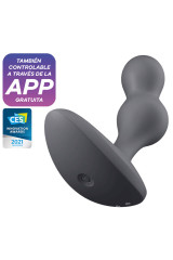 SATISFYER - APP PLUG VIBRANTE DEEP DIVER GRIGIO