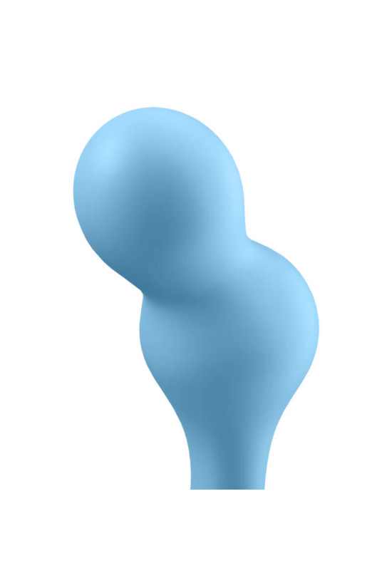 SATISFYER - APP PLUG VIBRANTE DEEP DIVER BLU