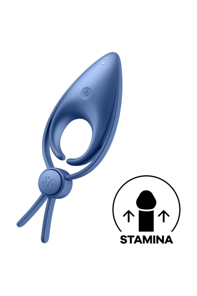 SATISFYER - VIBRATORE AD ANELLO SNIPER BLU