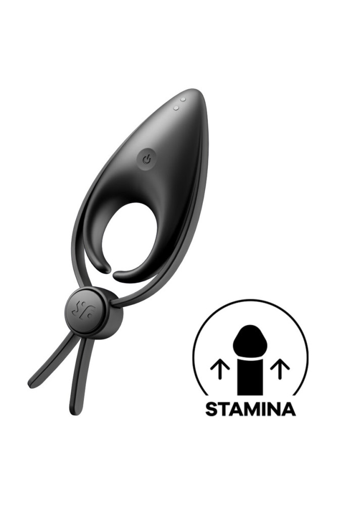 SATISFYER - VIBRATORE AD ANELLO SNIPER NERO