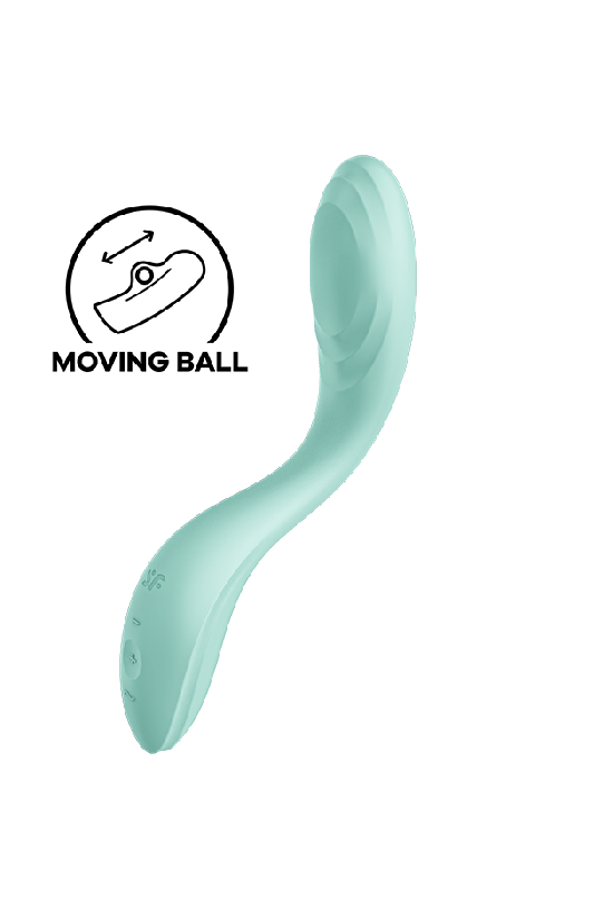 SATISFYER - VIBRATORE RRROLLING PLEASURE GSPOT VERDE