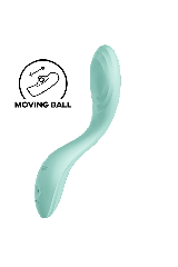 SATISFYER - VIBRATORE RRROLLING PLEASURE GSPOT VERDE