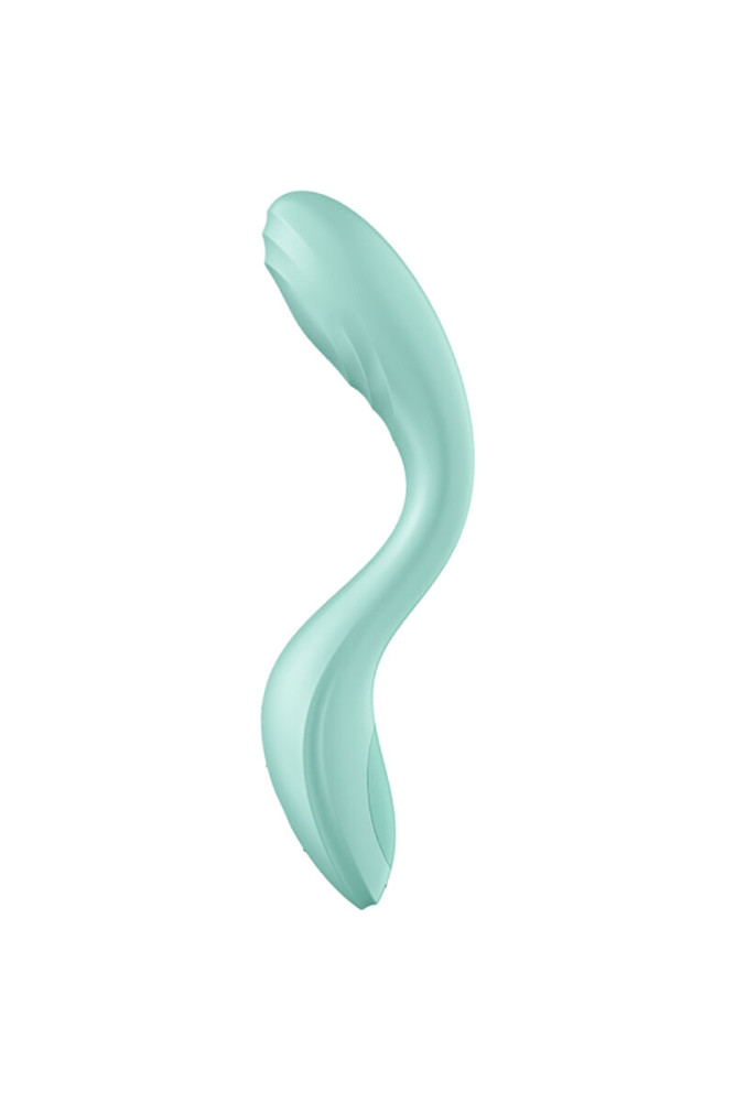 SATISFYER - VIBRATORE RRROLLING PLEASURE GSPOT VERDE