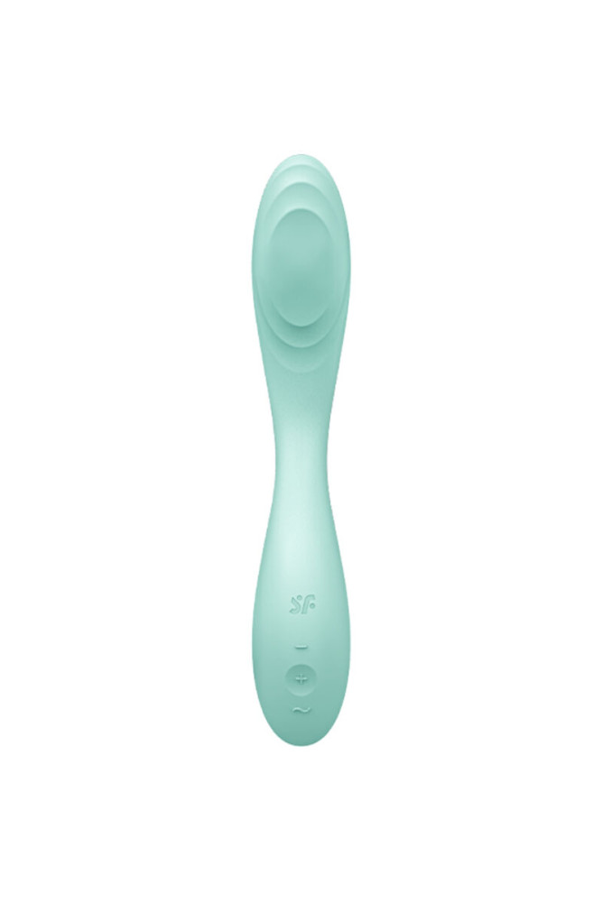 SATISFYER - VIBRATORE RRROLLING PLEASURE GSPOT VERDE
